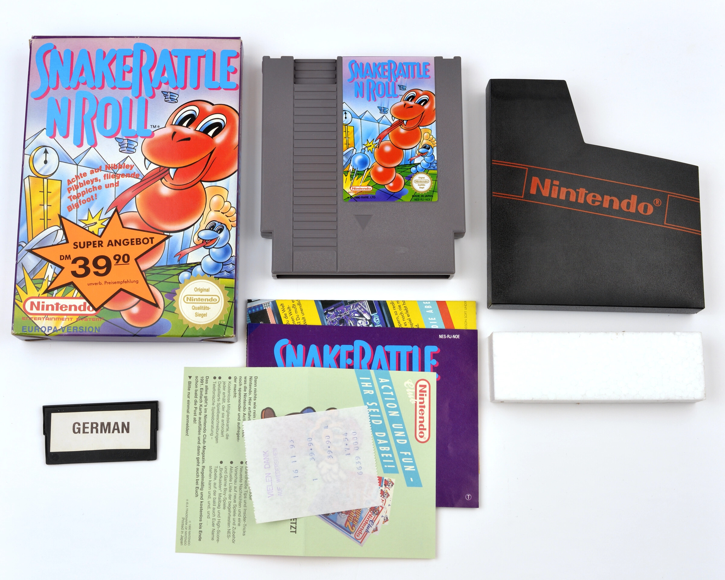 Snake Rattle N Roll Kaufen | Nintendo NES Games [Complete]