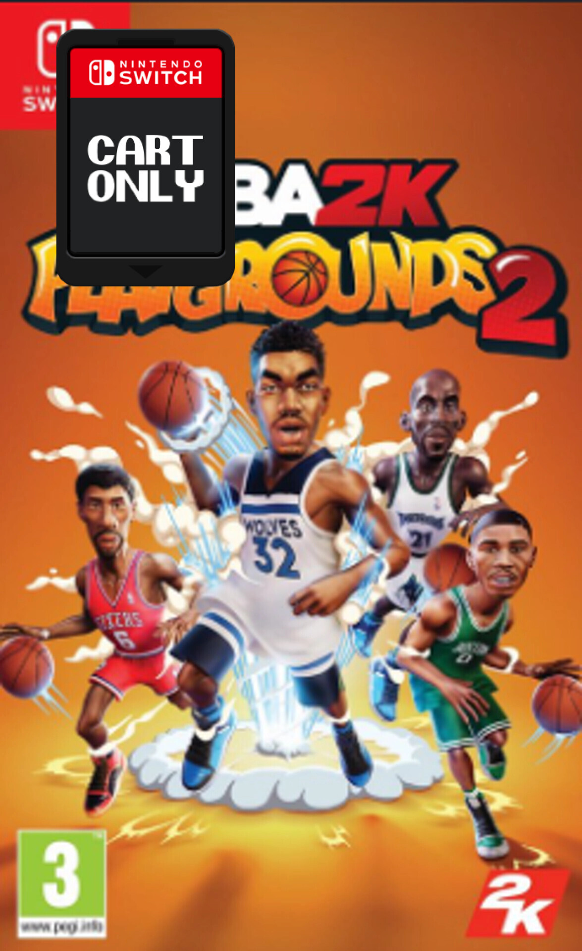 NBA 2k playgrounds 2 - Cart Only - Nintendo Switch Games