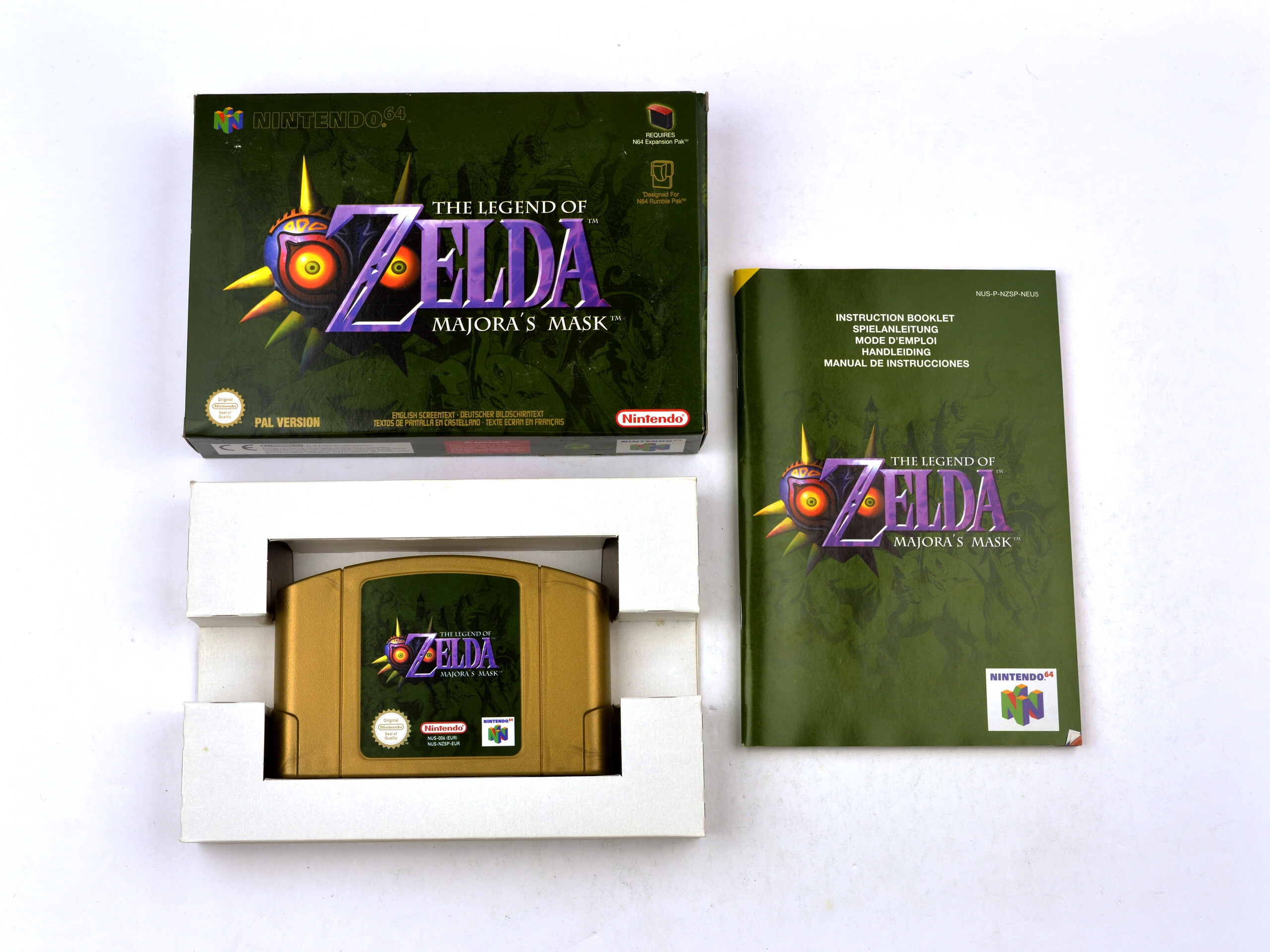The Legend of Zelda Majora's Mask - Nintendo 64 Games [Complete]