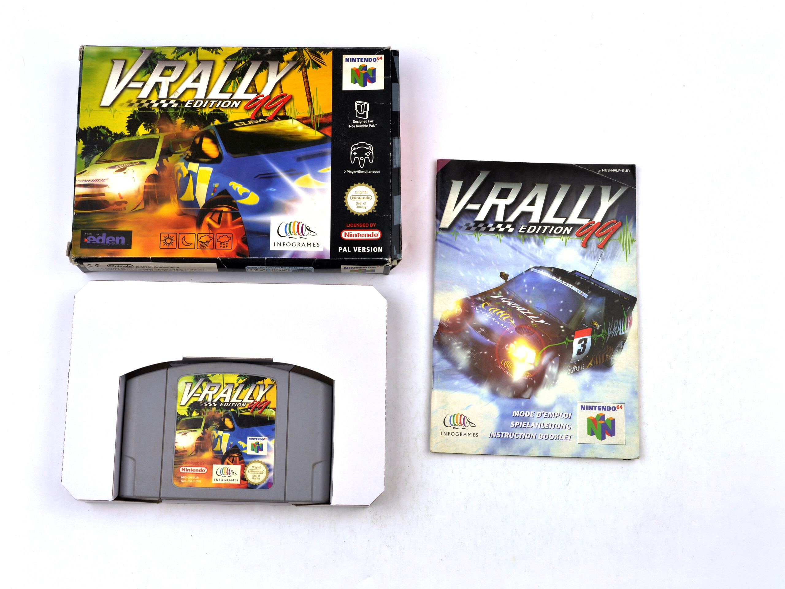 V-Rally 99 Kaufen | Nintendo 64 Games [Complete]