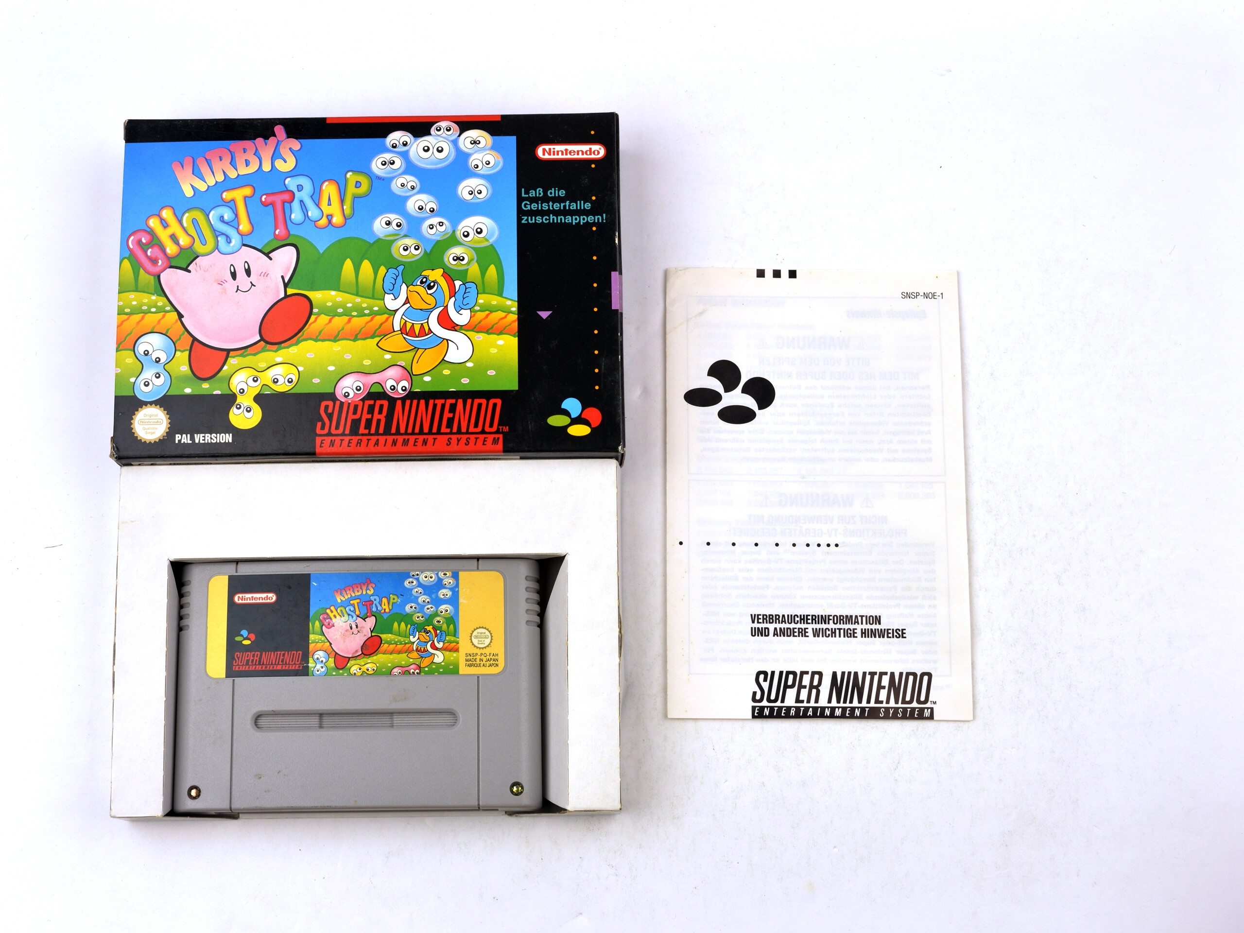 Kirby's Ghost Trap (German) Kaufen | Super Nintendo Games [Complete]
