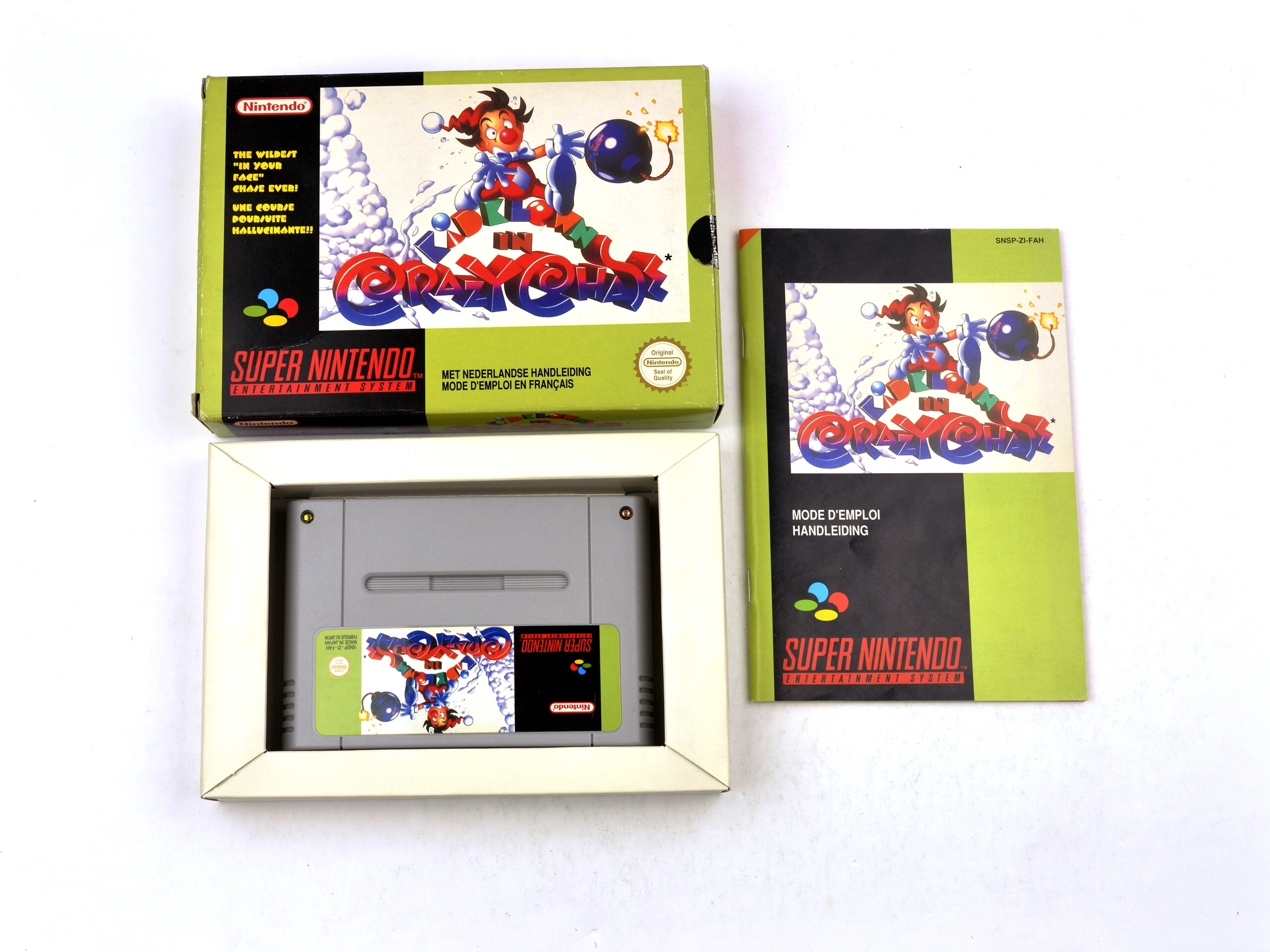 Kid Klown in Crazy Chase Kaufen | Super Nintendo Games [Complete]