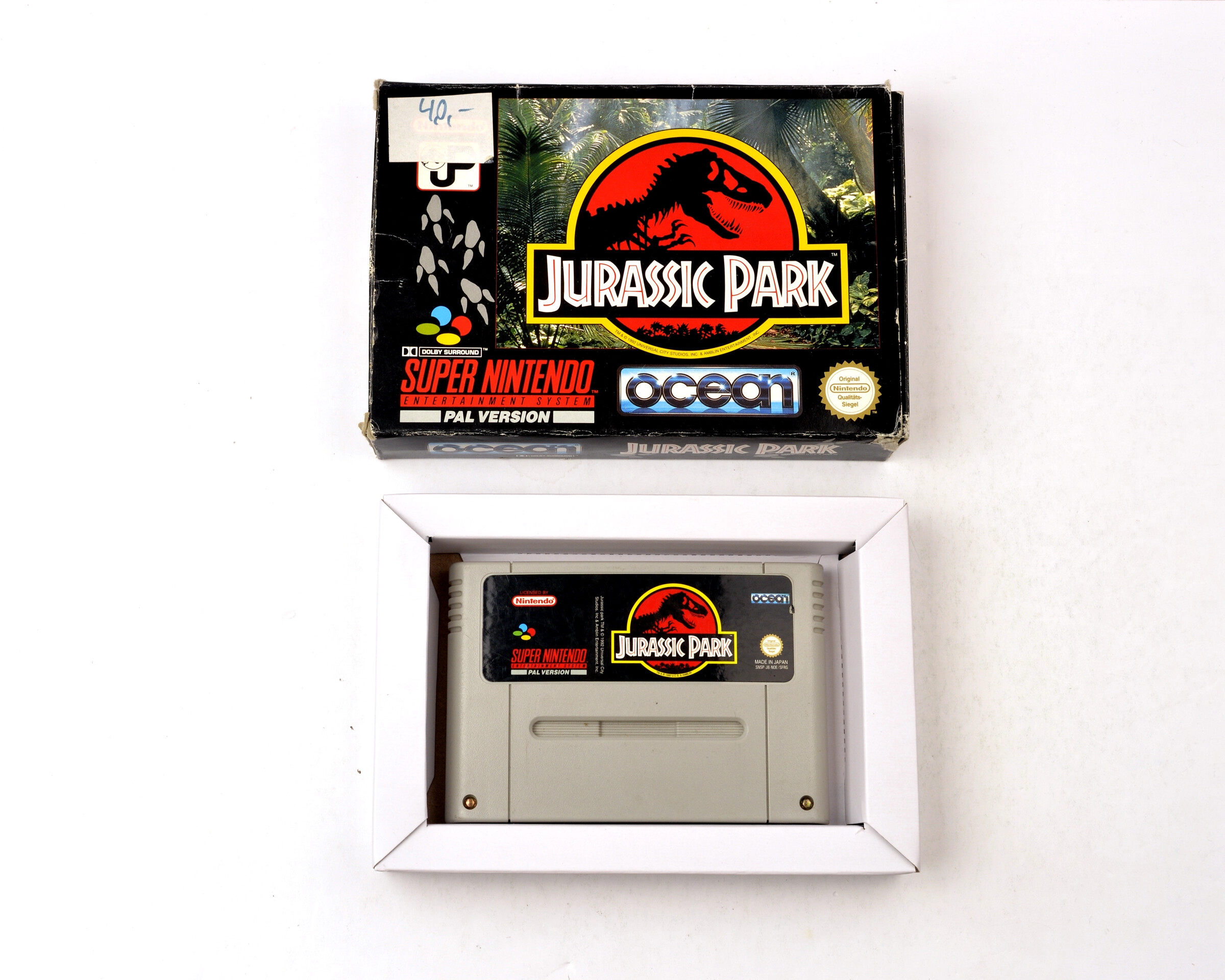 Jurassic Park (German) Kaufen | Super Nintendo Games [Complete]