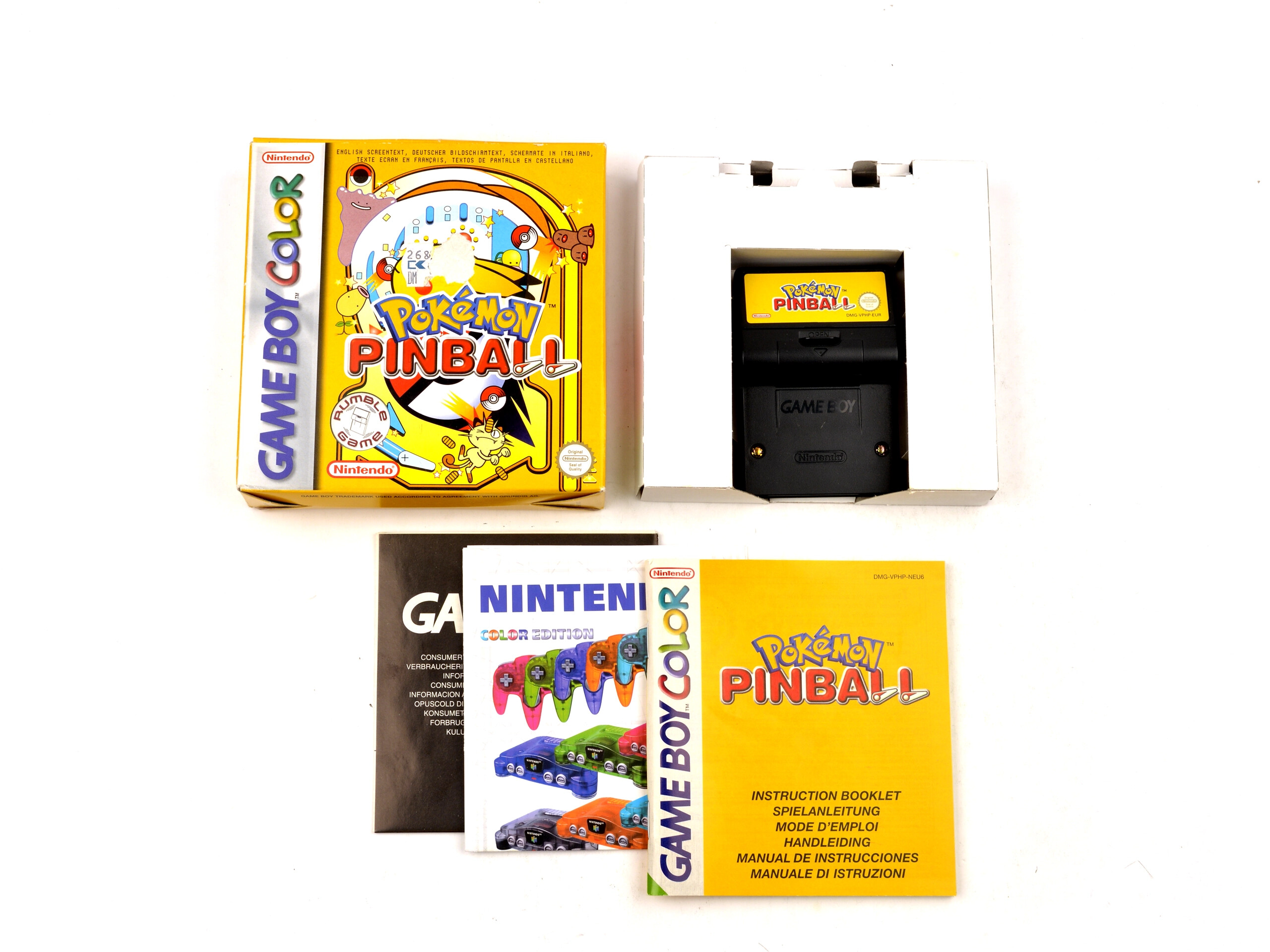 Pokemon Pinball - Gameboy Color Games [Complete]