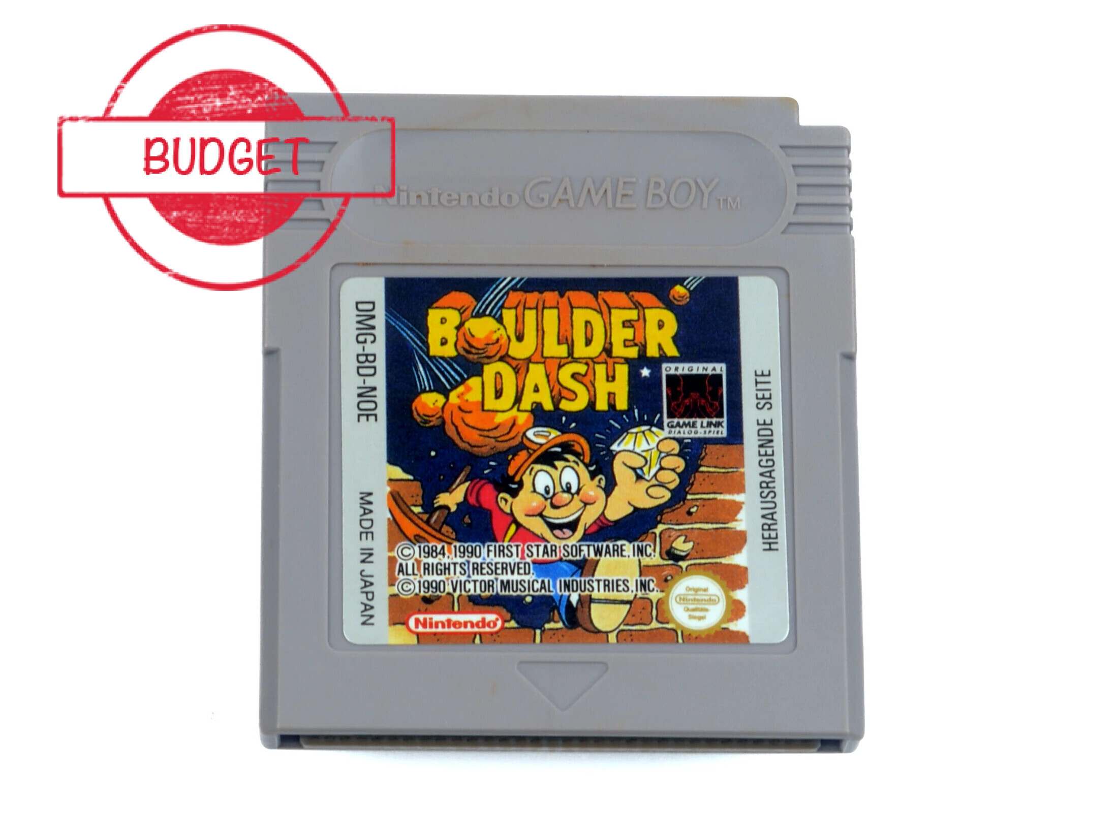 Boulder Dash (German) - Budget - Gameboy Classic Games