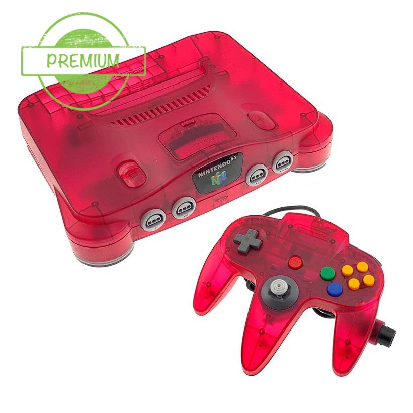 Nintendo 64 Console + Controller - Watermelon Red - Premium Kaufen | Nintendo 64 Hardware