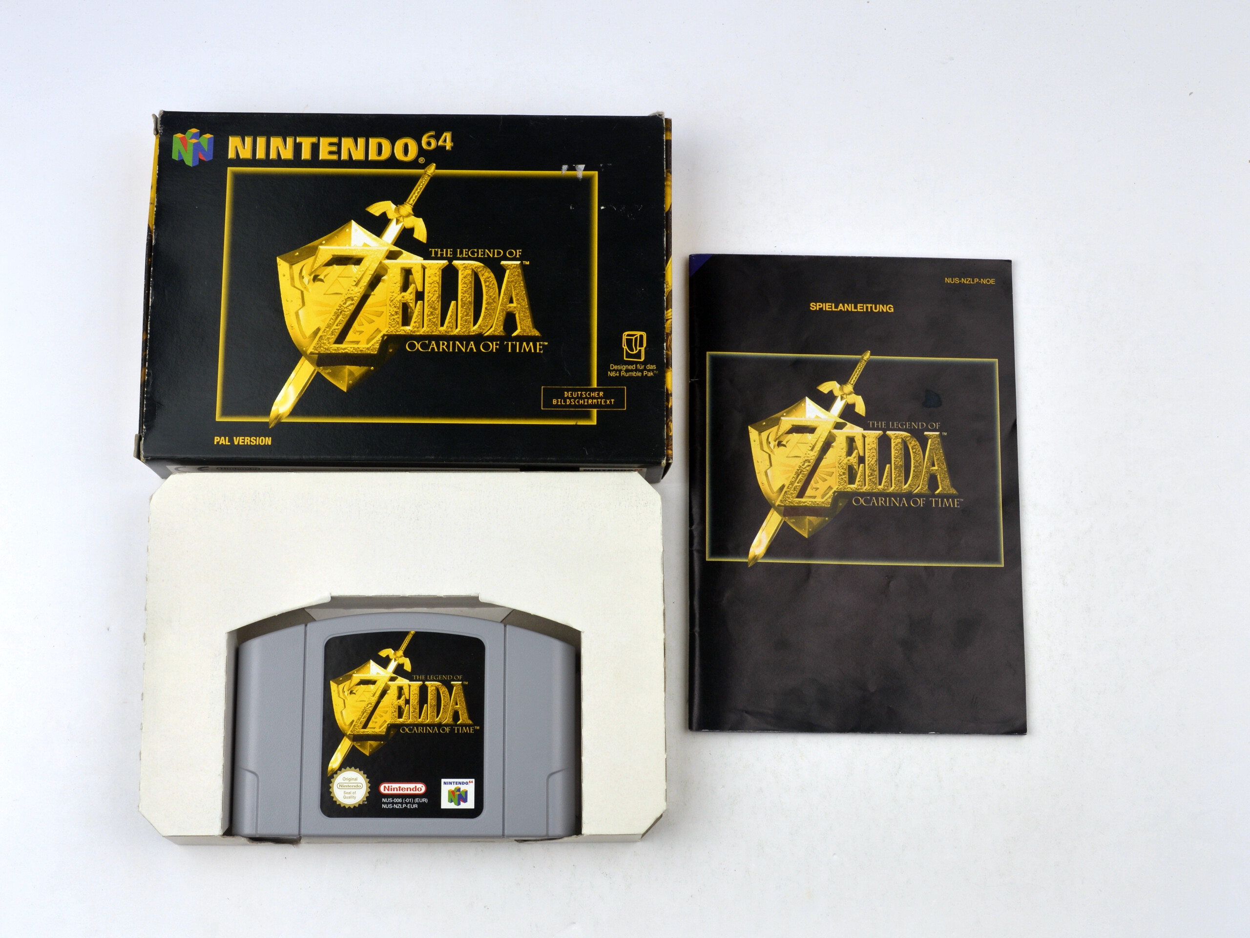The Legend of Zelda Ocarina of Time (German) Kaufen | Nintendo 64 Games [Complete]