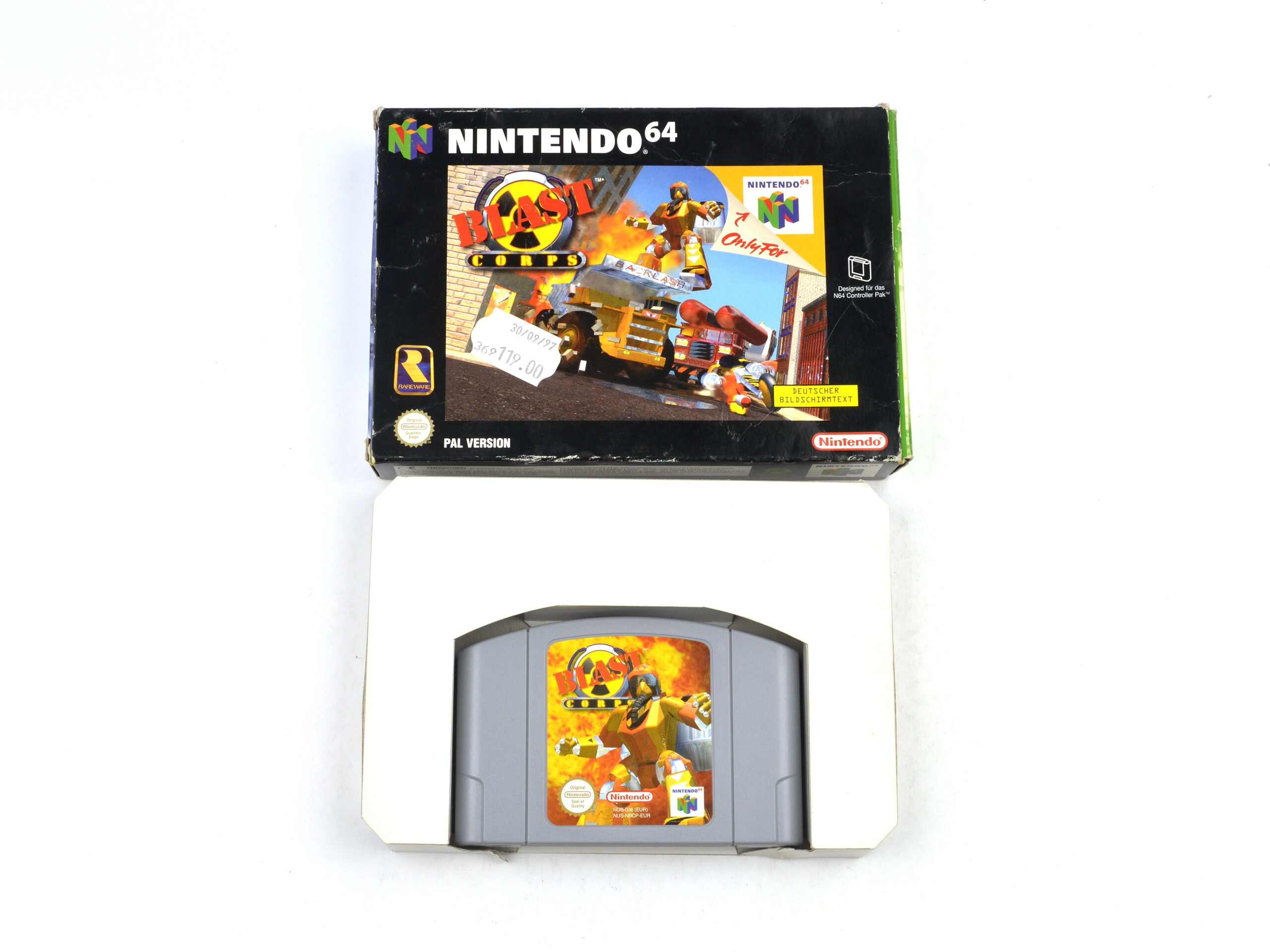 Blast Corps (German) Kaufen | Nintendo 64 Games [Complete]
