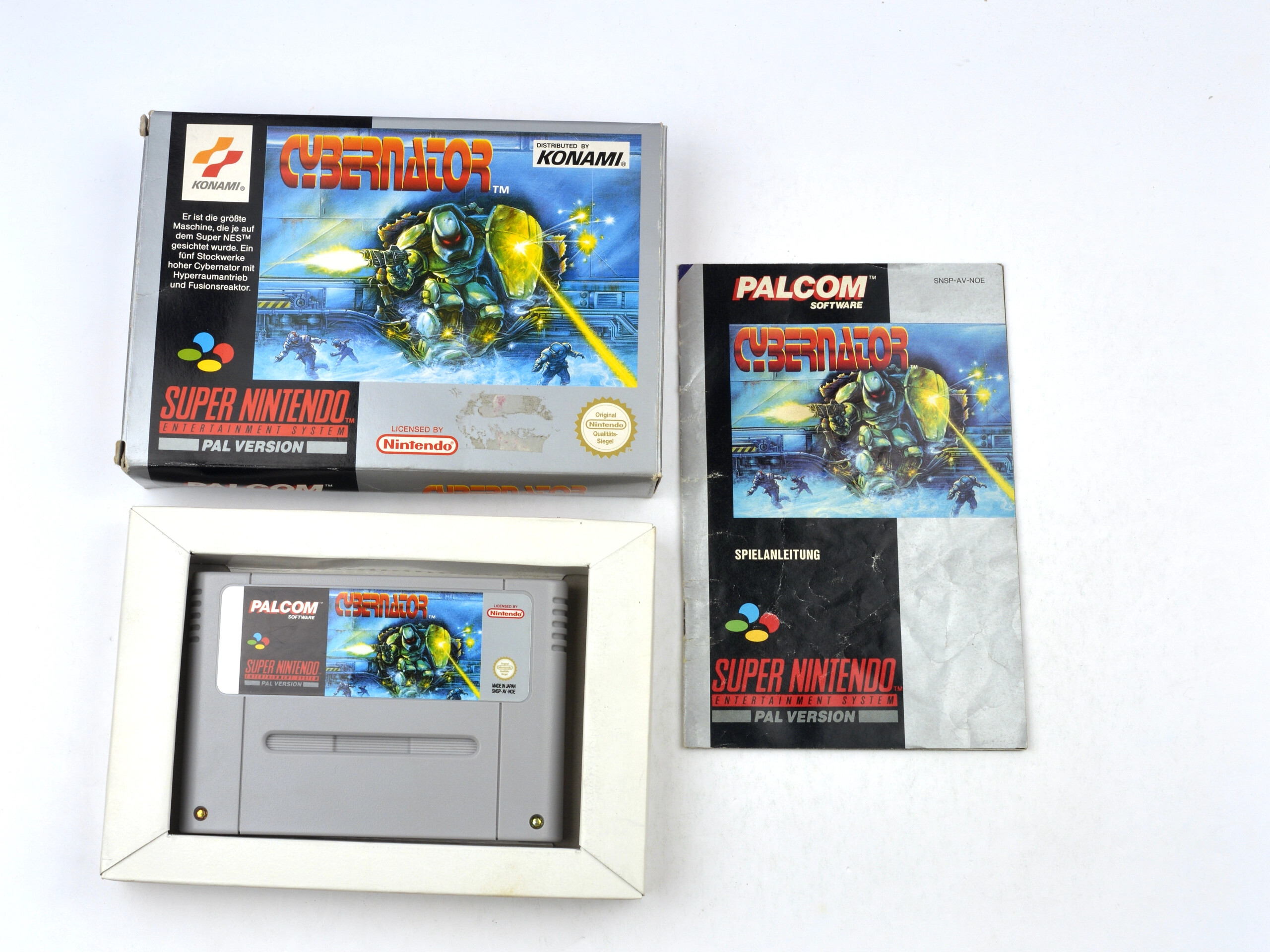 Cybernator Kaufen | Super Nintendo Games [Complete]