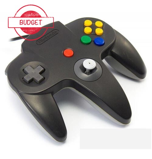Originele Nintendo 64 Controller - Black-Grey Mario Kart Edition - Budget Kaufen | Nintendo 64 Hardware