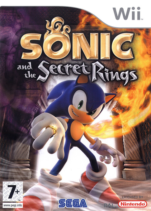 Sonic and the Secret Rings (German) - Wii Games