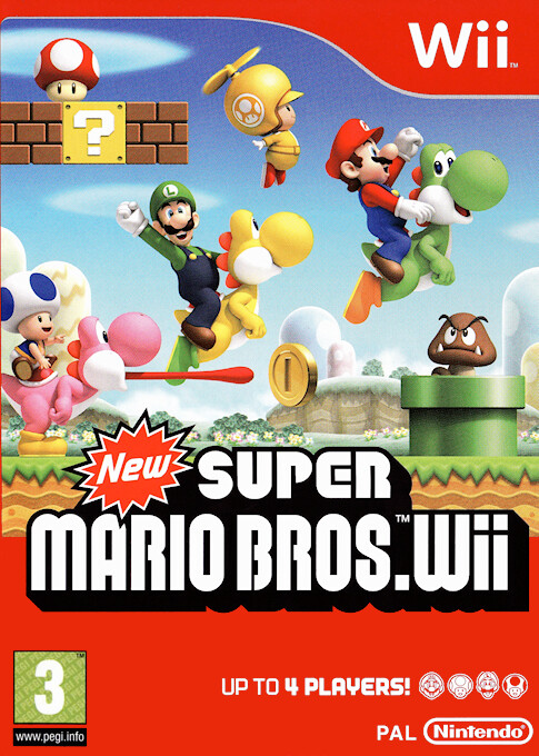 New Super Mario Bros. Wii (German) - Wii Games