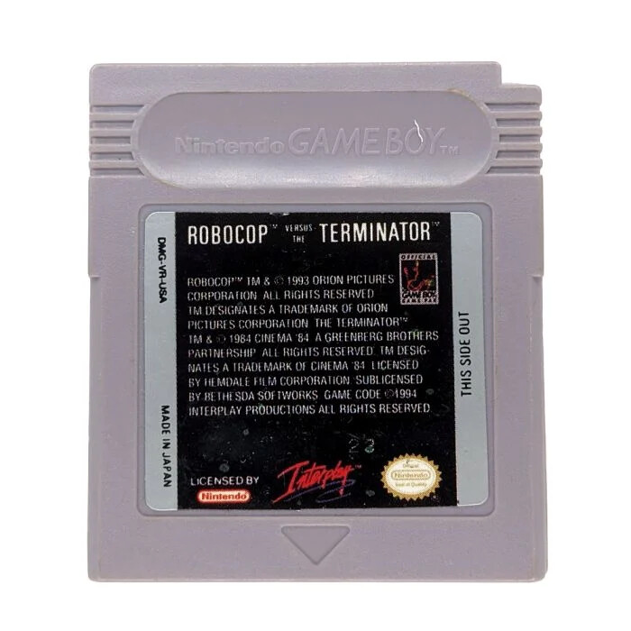 Robocop Versus The Terminator - Gameboy Classic Games