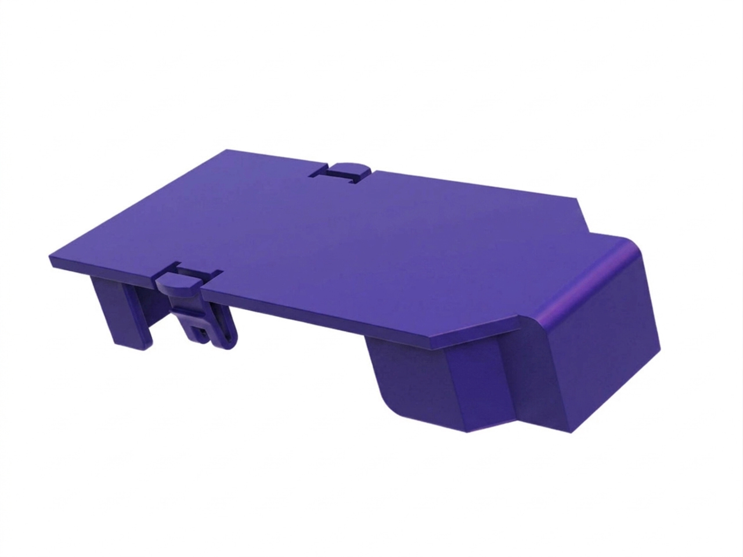 Gamecube Serial Port 1 cover - Purple - Gamecube Hardware