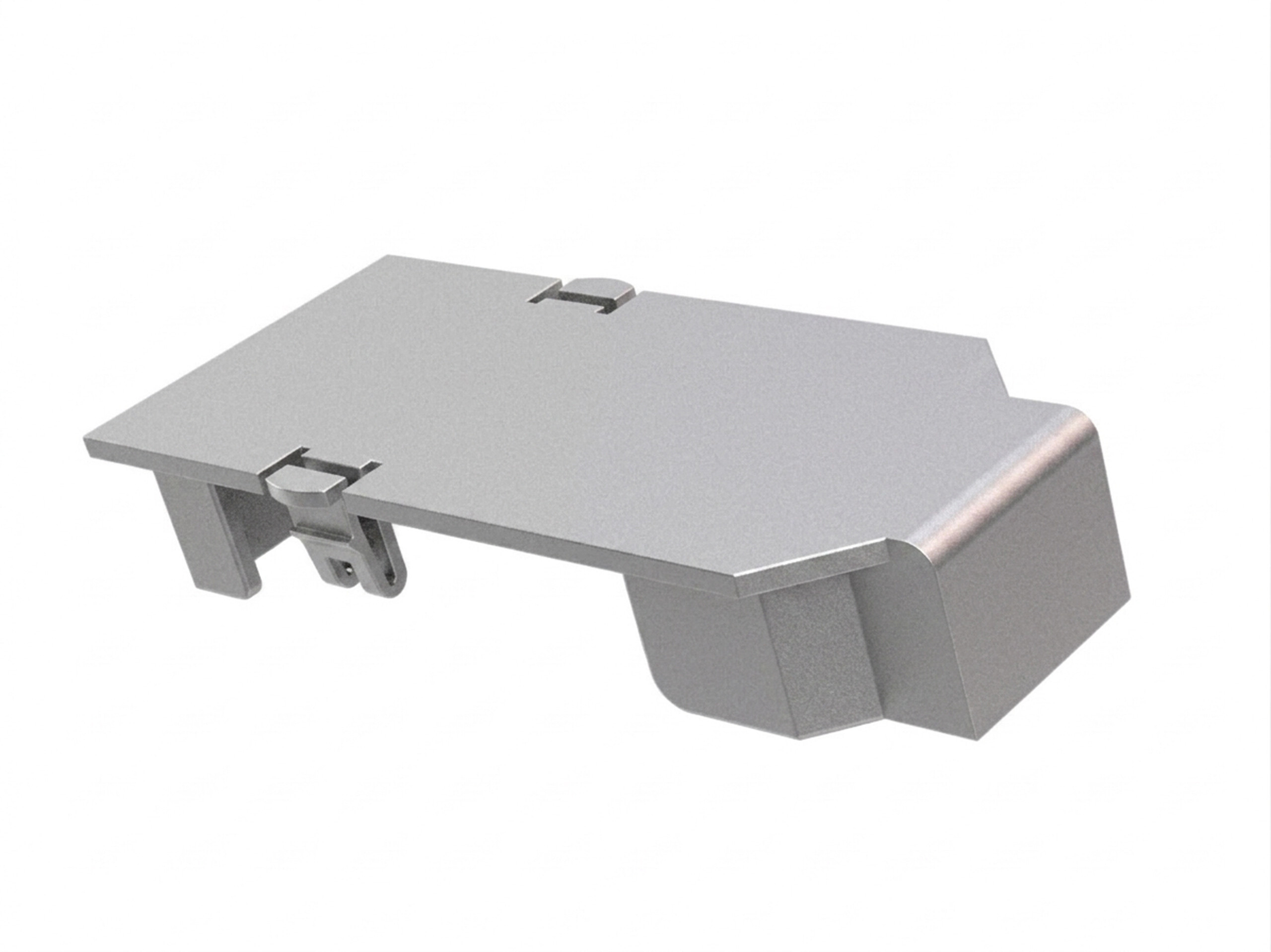 Gamecube Serial Port 1 cover - Silver - Gamecube Hardware