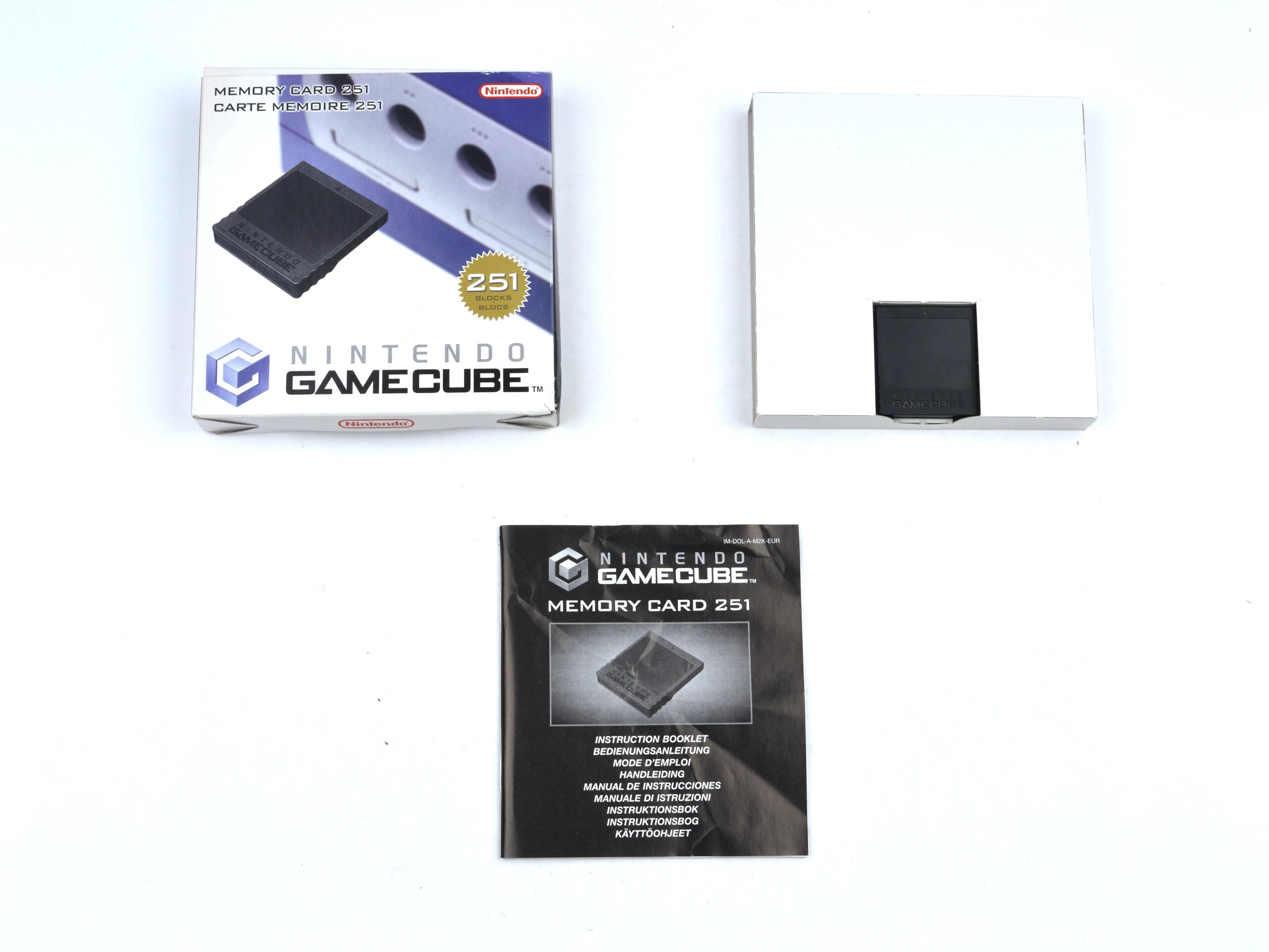 Originele Gamecube Memory Card 251 Blocks [Complete] Kaufen | Gamecube Hardware