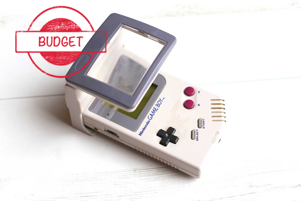 Gameboy Magnifying Glass + Light - Budget Kaufen | Gameboy Classic Hardware