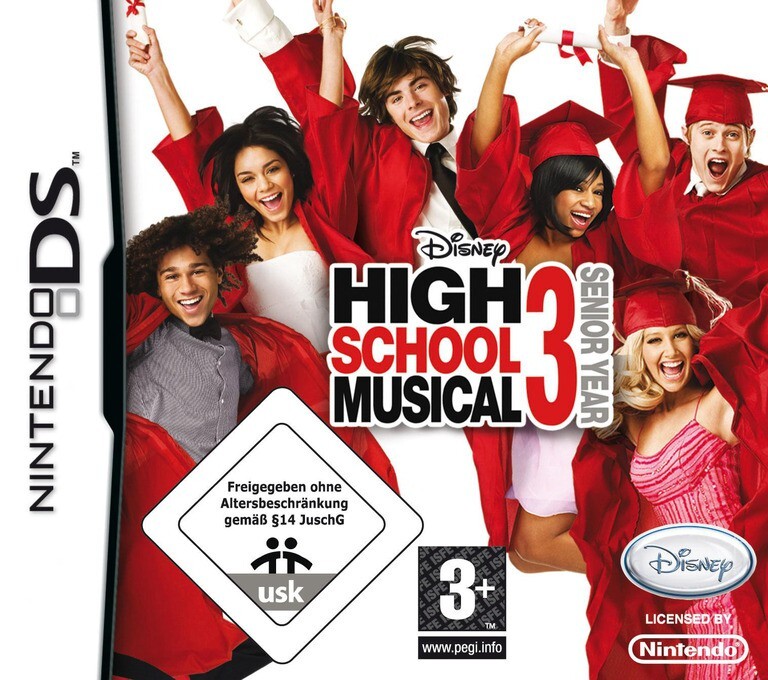 High School Musical 3 - Senior Year (German) - Nintendo DS Games