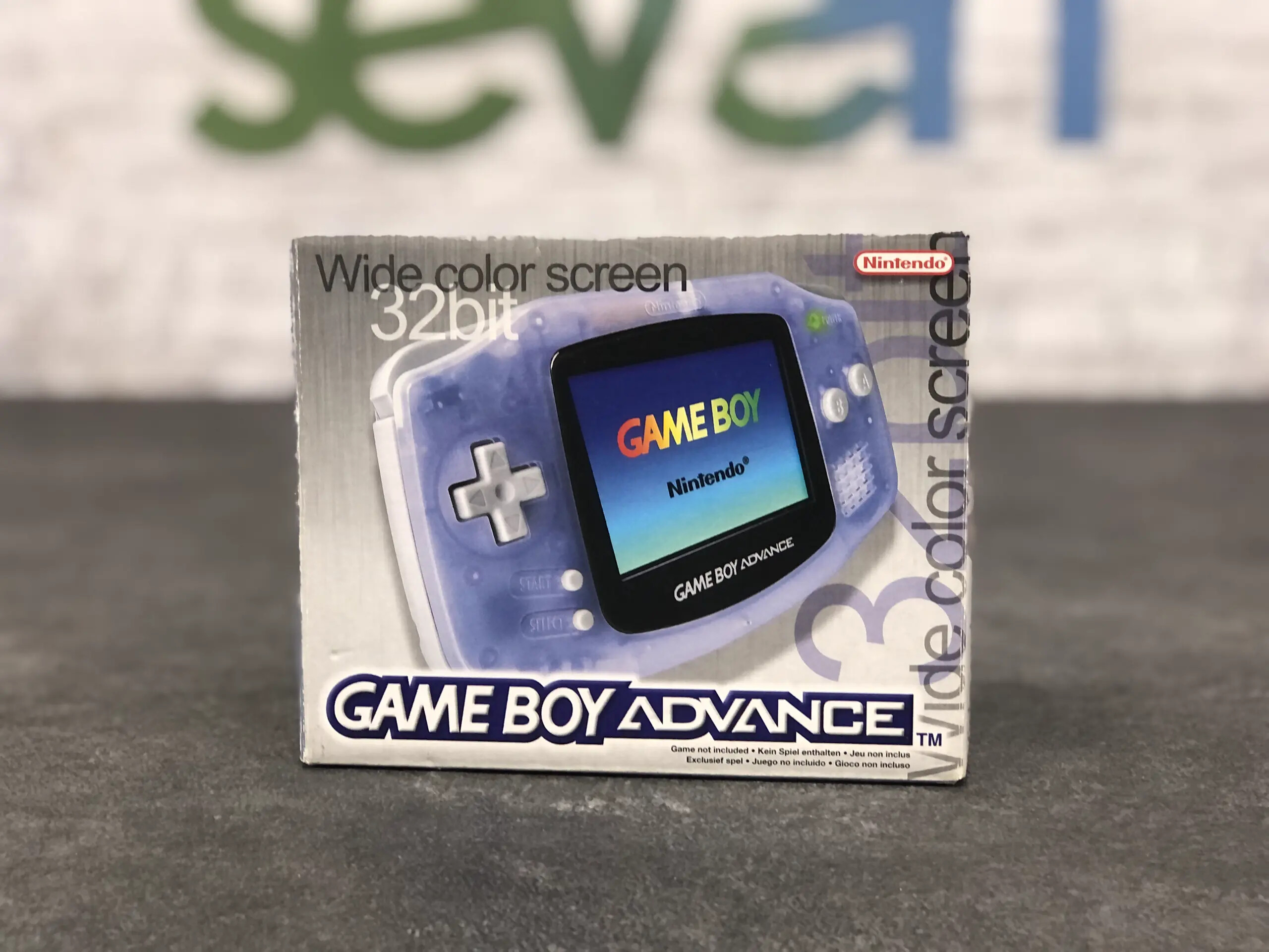 Gameboy Advance Transparent Blue [Complete] Kaufen | Gameboy Advance Hardware