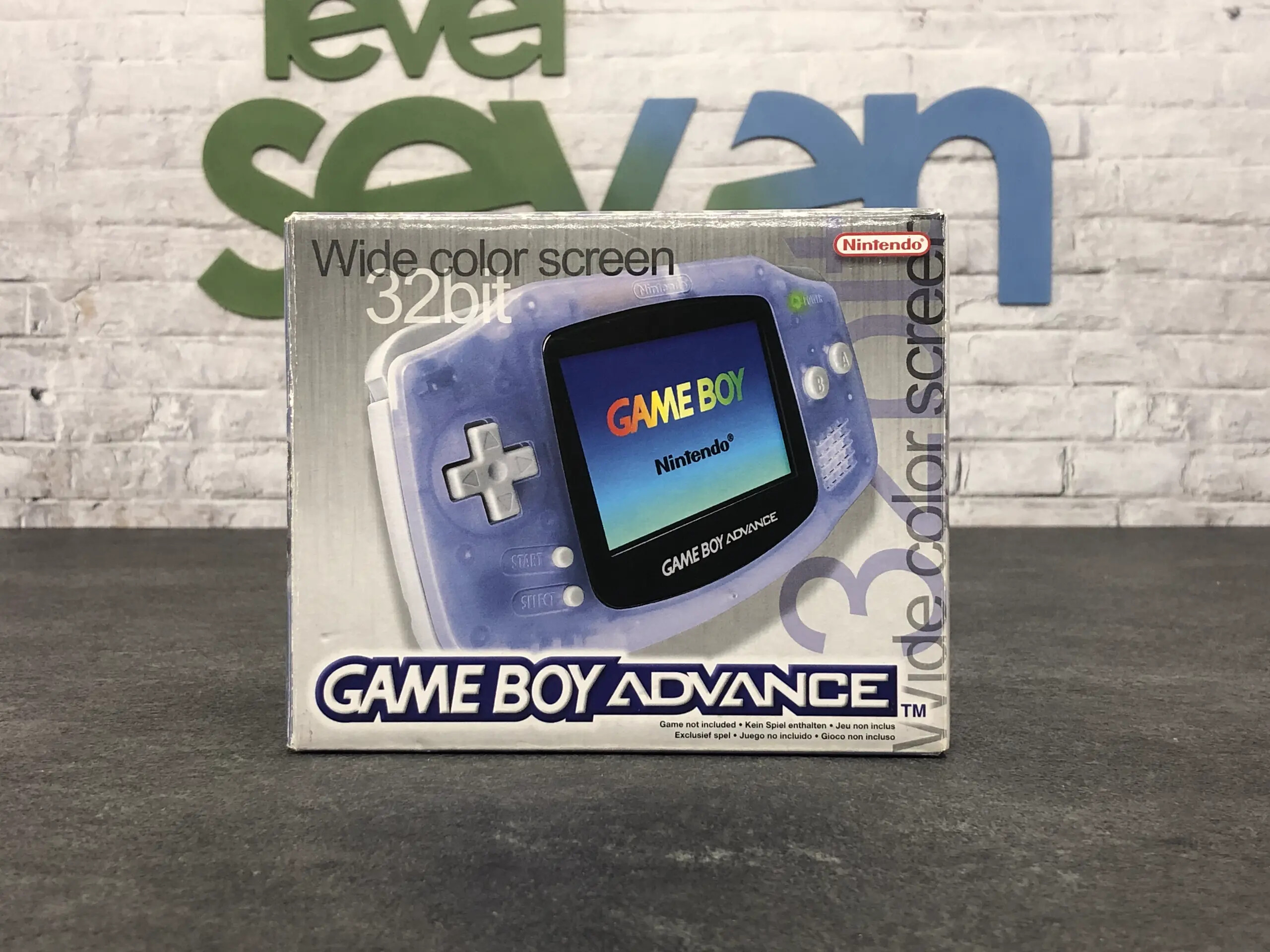 Gameboy Advance Transparent Blue [Complete] Kaufen | Gameboy Advance Hardware