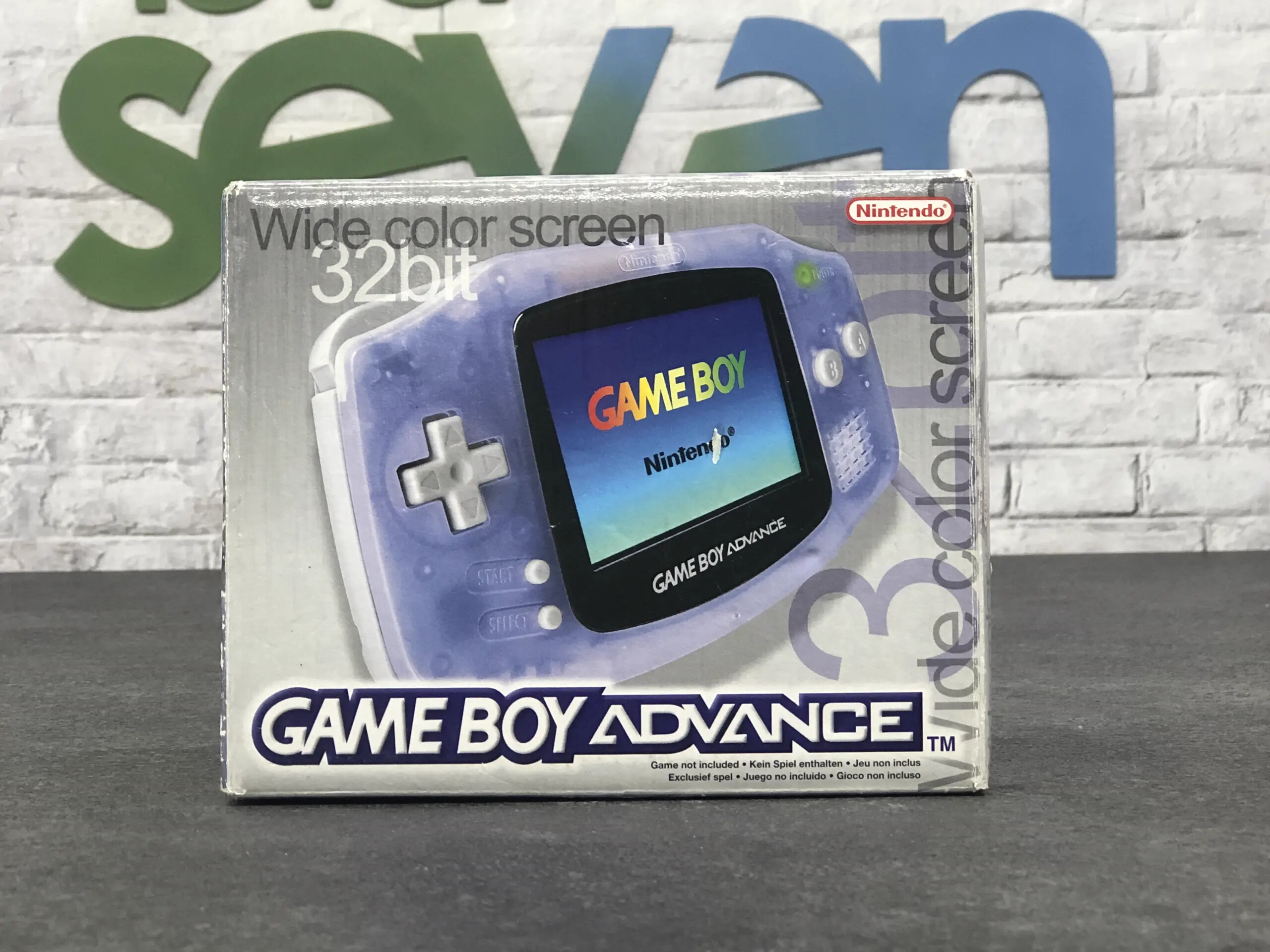 Gameboy Advance Transparent Blue [Complete] Kaufen | Gameboy Advance Hardware