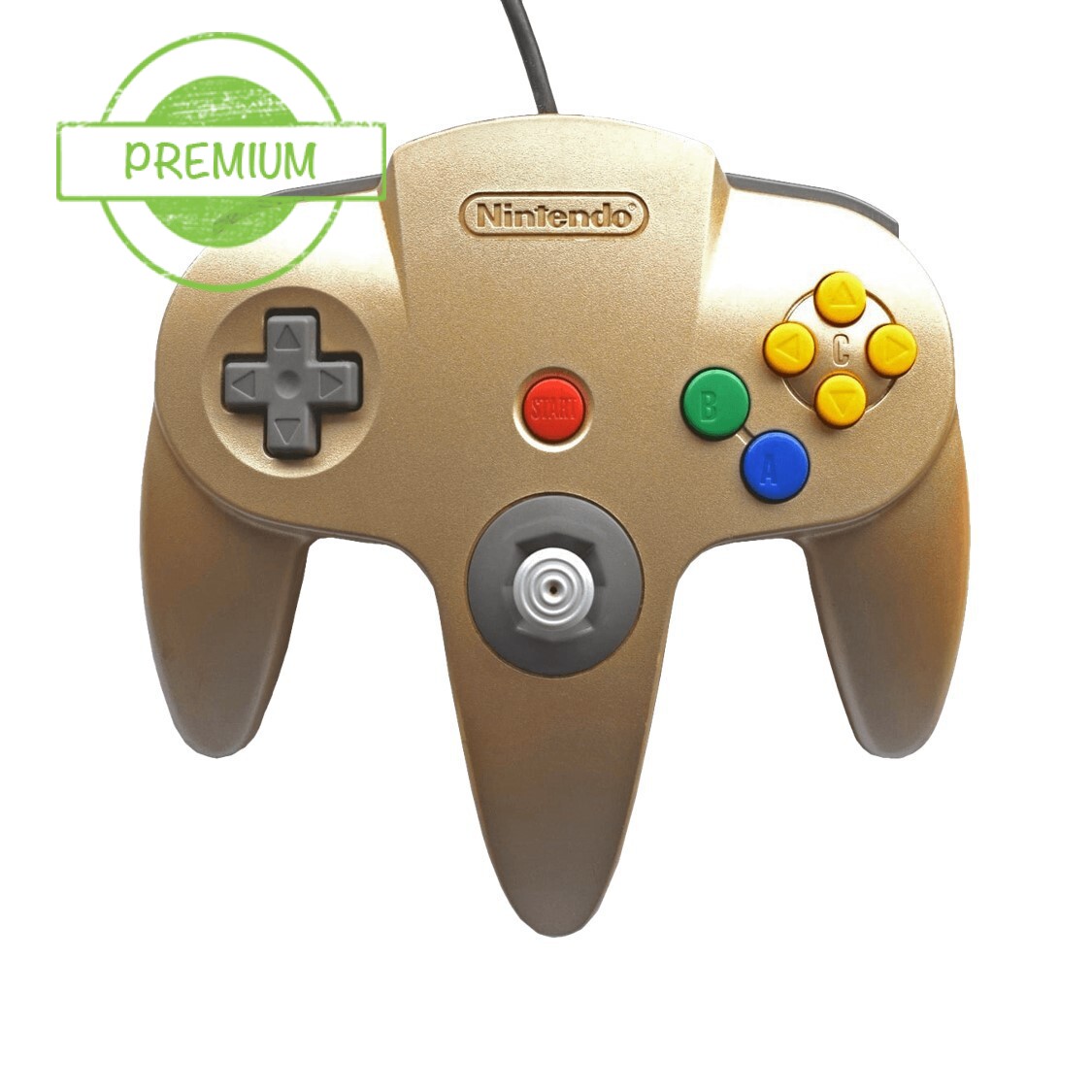 Originele Nintendo 64 Controller Gold - Premium Kaufen | Nintendo 64 Hardware