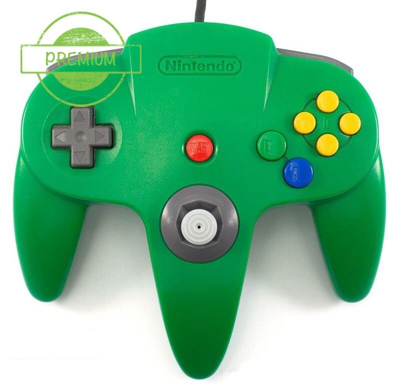 Originele Nintendo 64 Controller Green - Premium Kaufen | Nintendo 64 Hardware