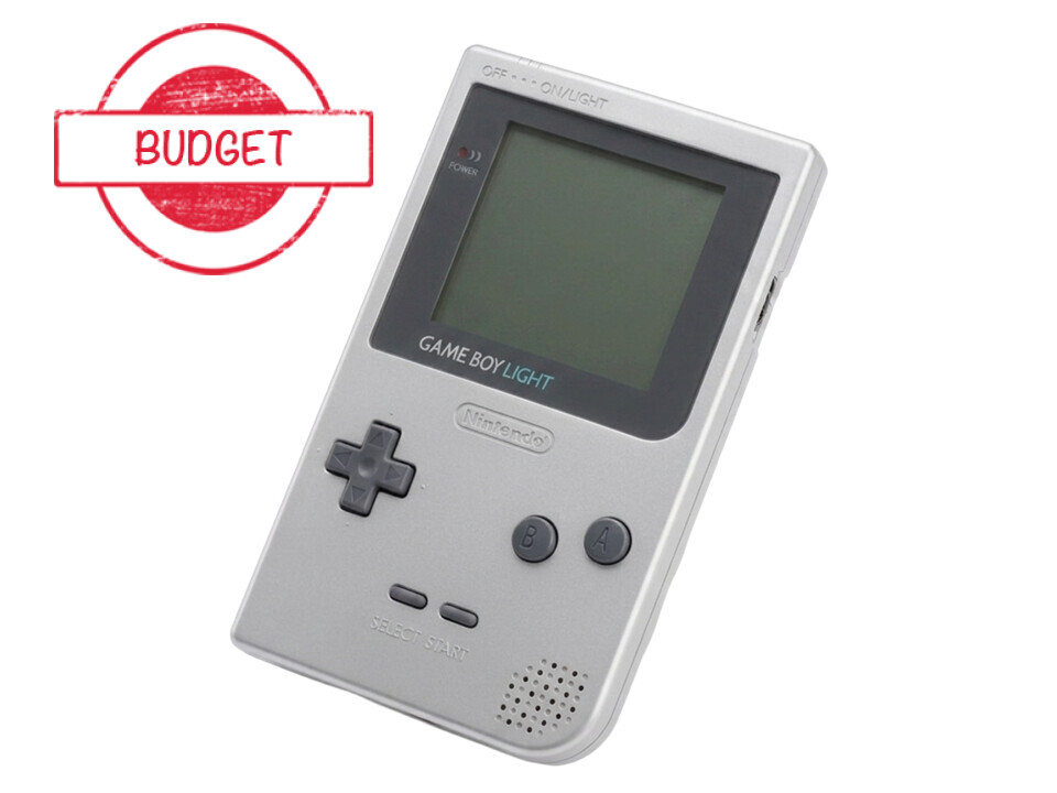 Gameboy Light Silver - Budget Kaufen | Gameboy Classic Hardware