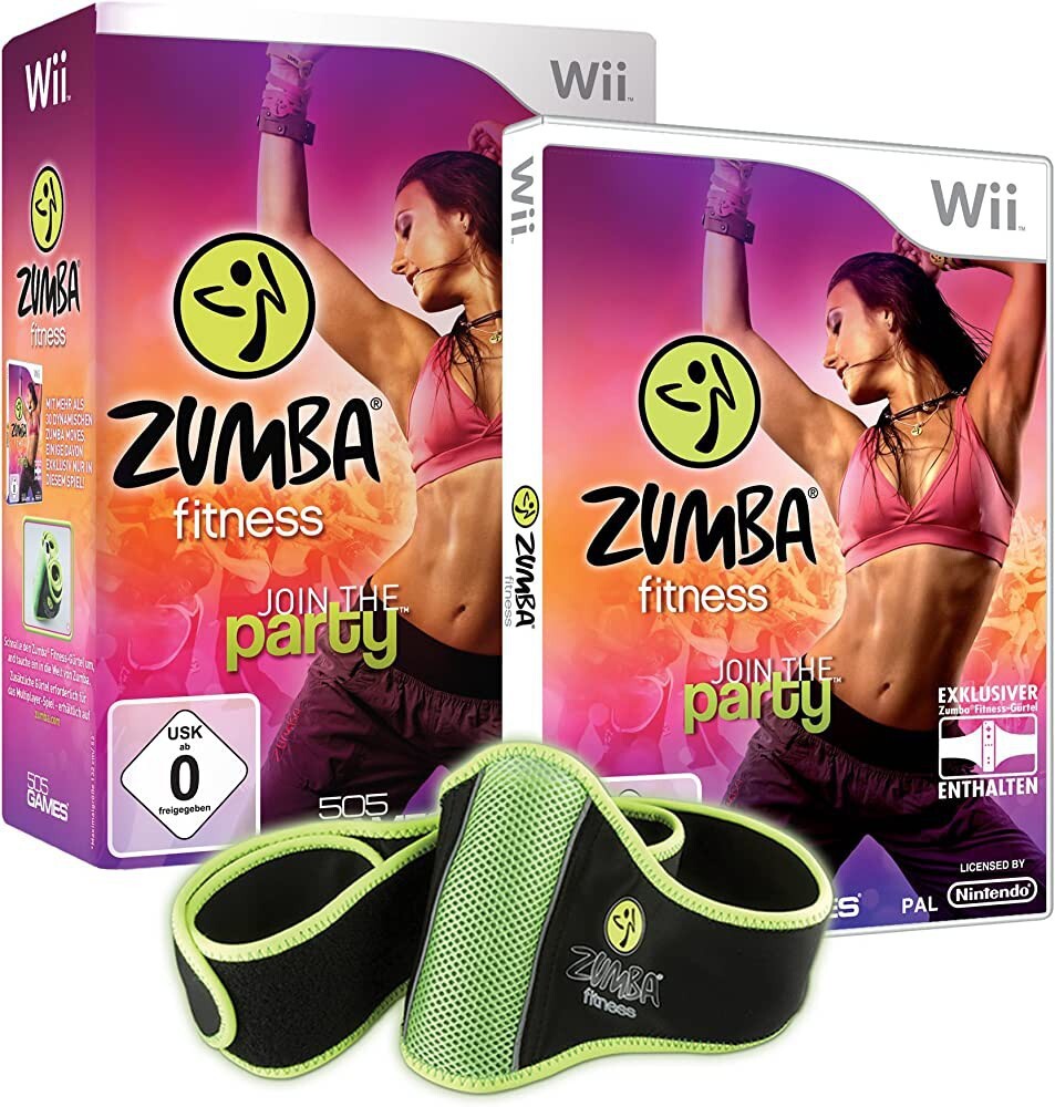 Zumba Fitness Join The Party (German) [Complete] Kaufen | Wii Hardware