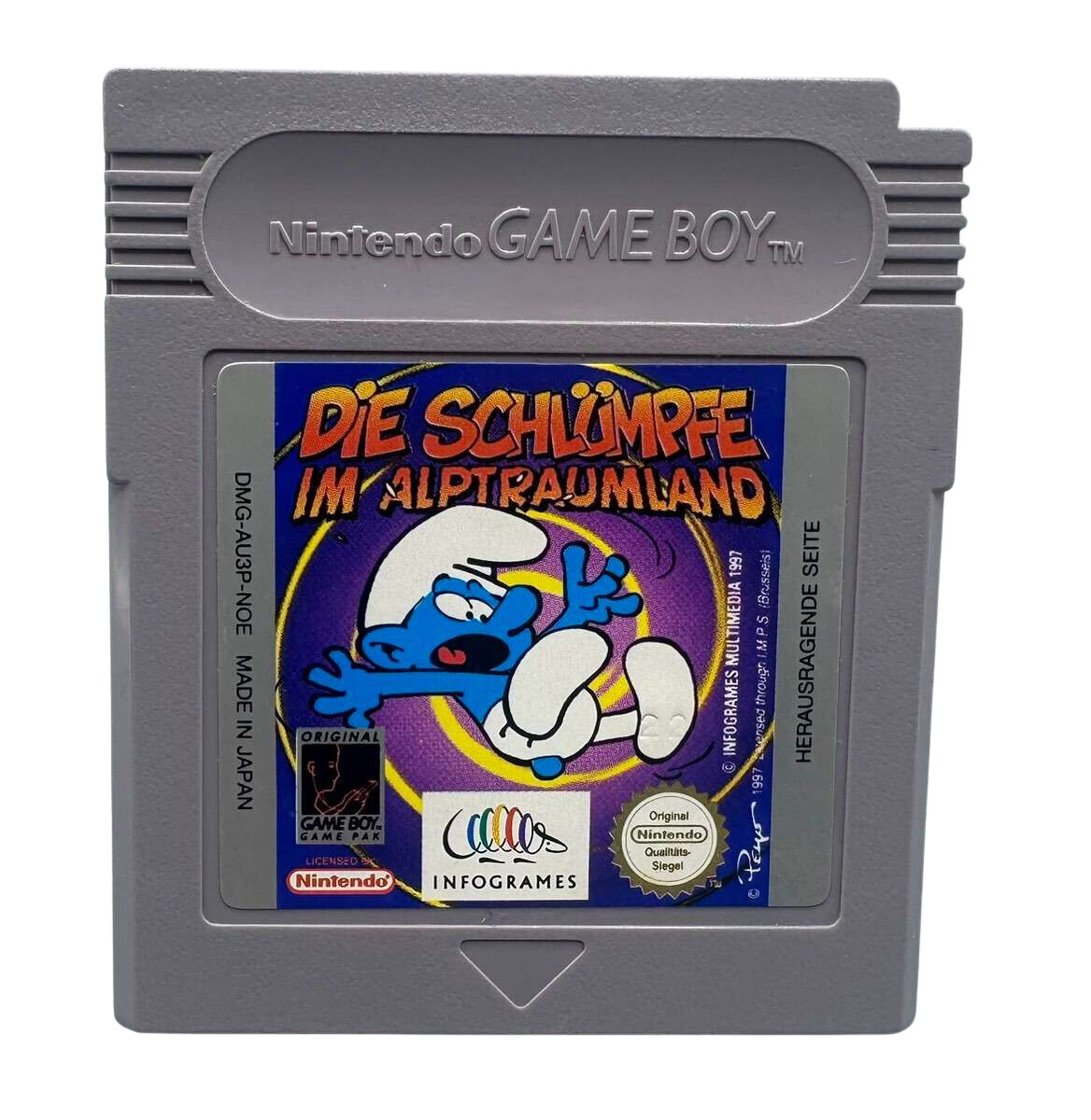 Die Schlümpfe im Alptraumland (German) - Gameboy Classic Games