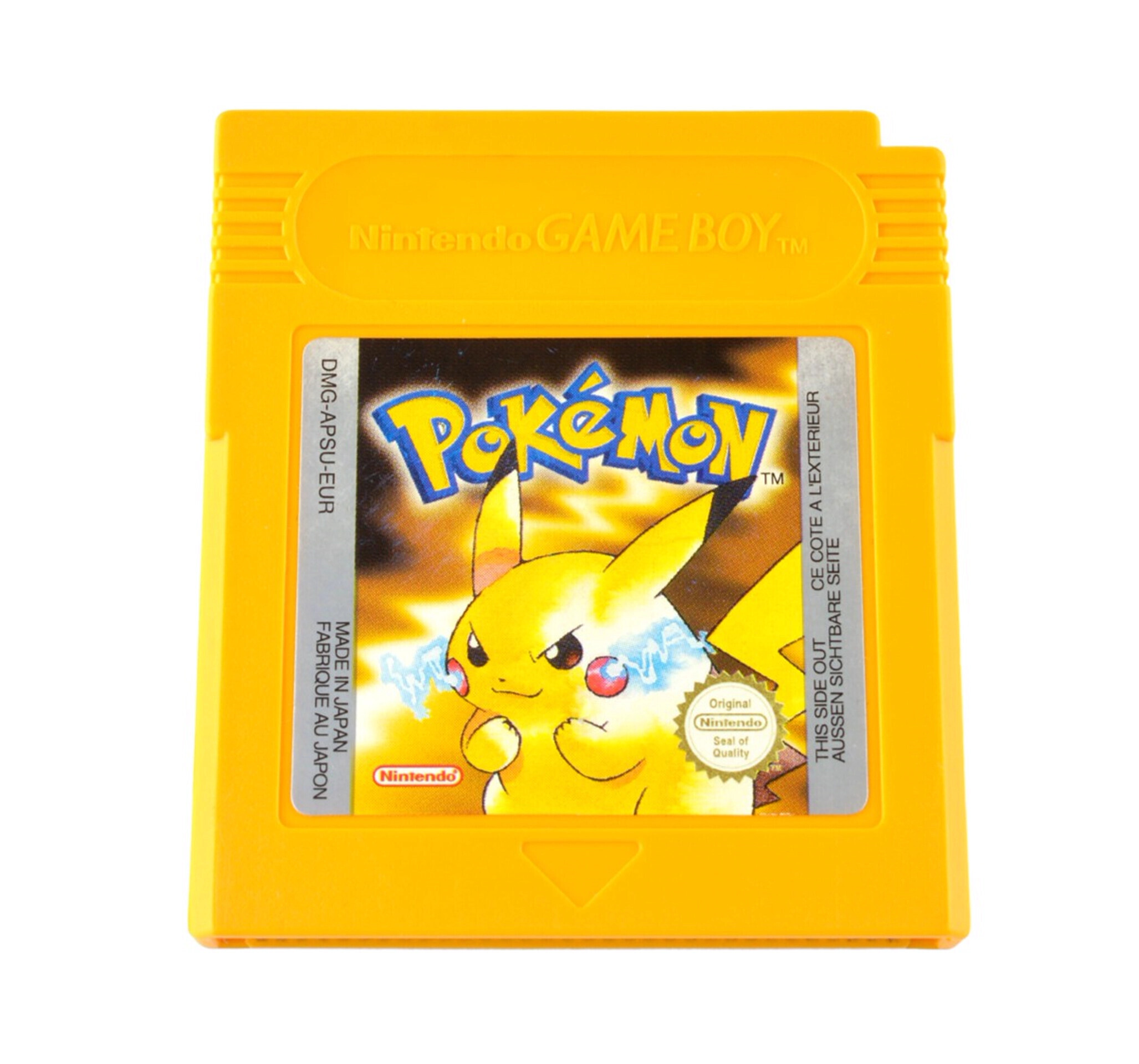Pokemon Yellow (French) - Gameboy Classic Games