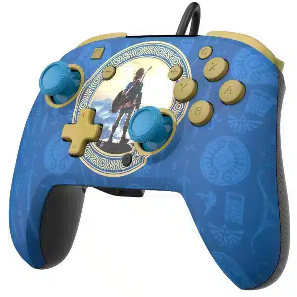 Switch Zelda Breath Of The Wild Controller Wired - Nintendo Switch Hardware