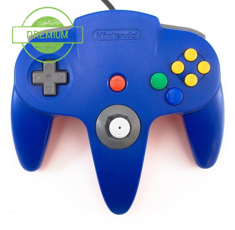 Originele Nintendo 64 Controller Blue - Premium Kaufen | Nintendo 64 Hardware