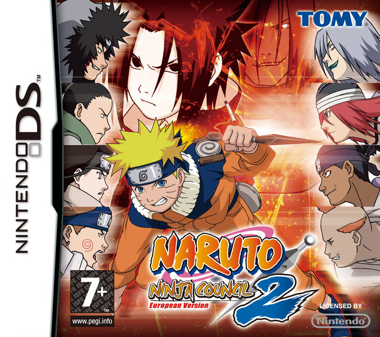 Naruto - Ninja Council 2 - European Version (German) - Nintendo DS Games