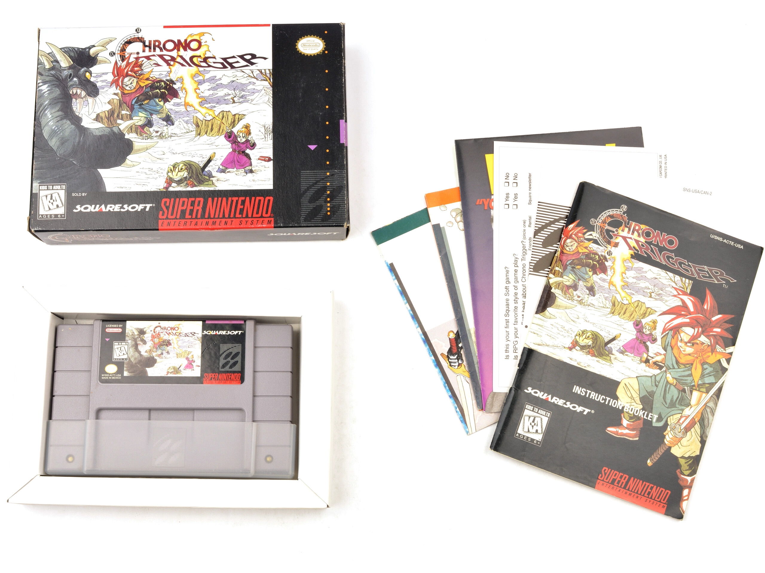 Chrono Trigger [NTSC] - Super Nintendo Games [Complete]