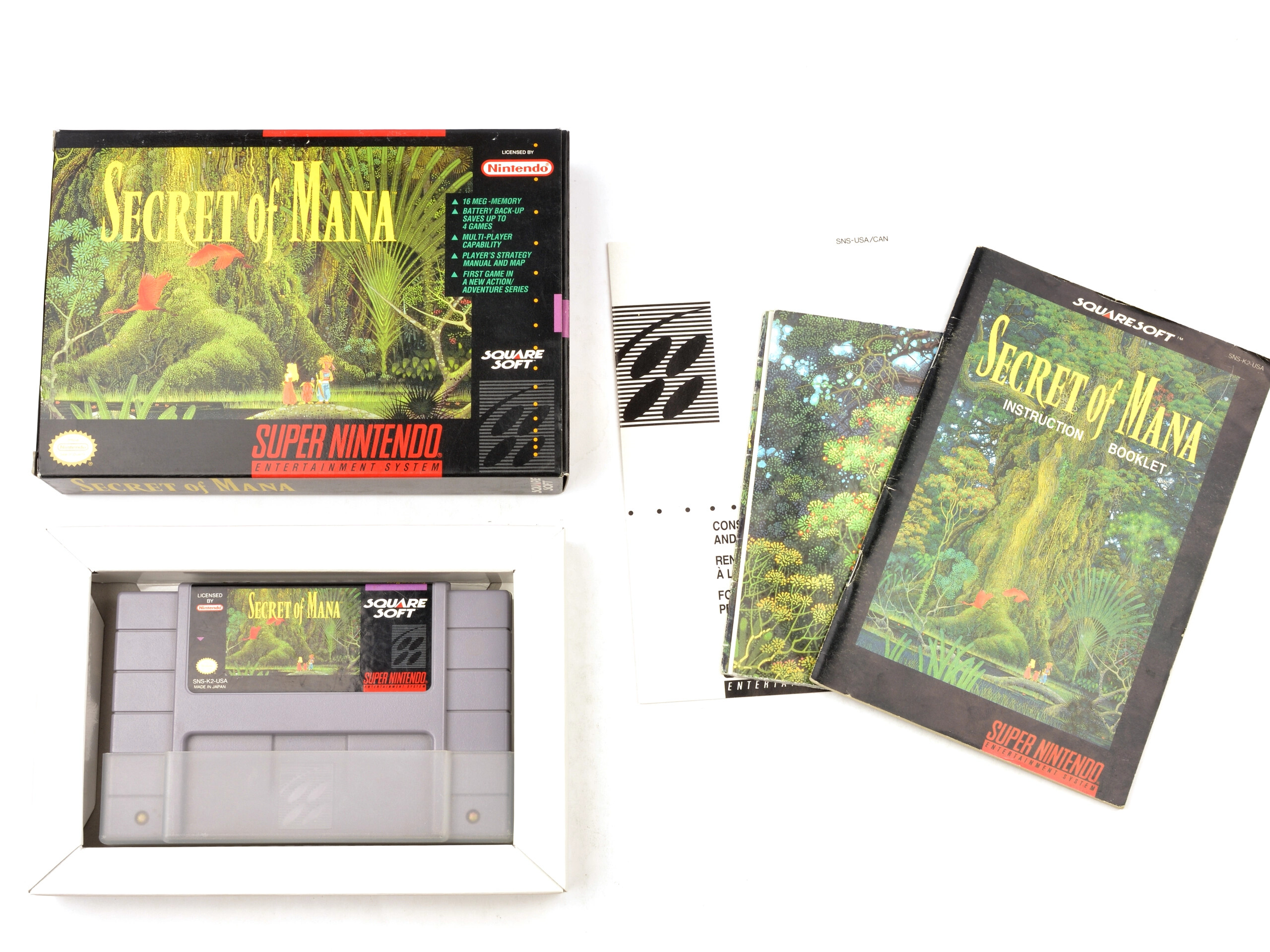Secret of Mana - Super Nintendo [NTSC] Kaufen | Super Nintendo Games [Complete]