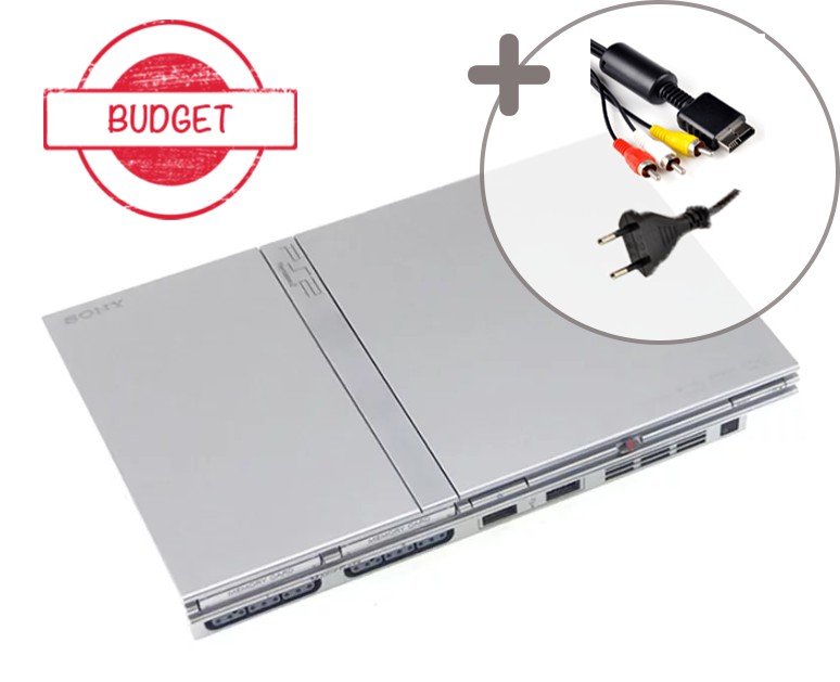 Playstation 2 Console Slim - Silver - Budget