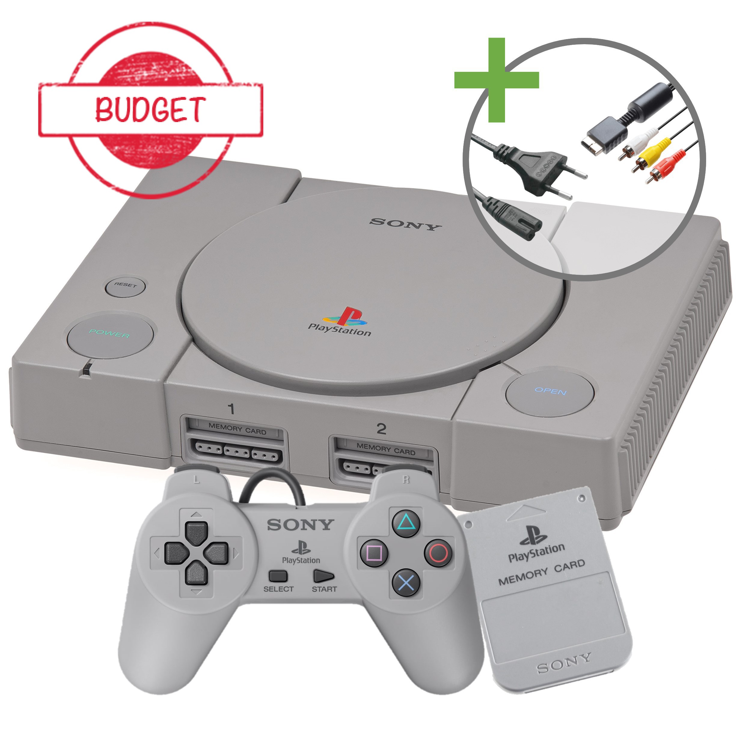 Sony PlayStation 1 Starter Pack - Analog Edition - Budget