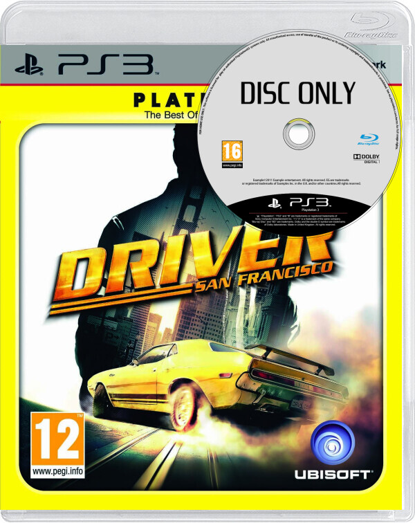 Driver: San Francisco - Disc Only