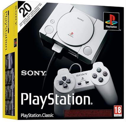 Mini Playstation Classic Console [Complete]