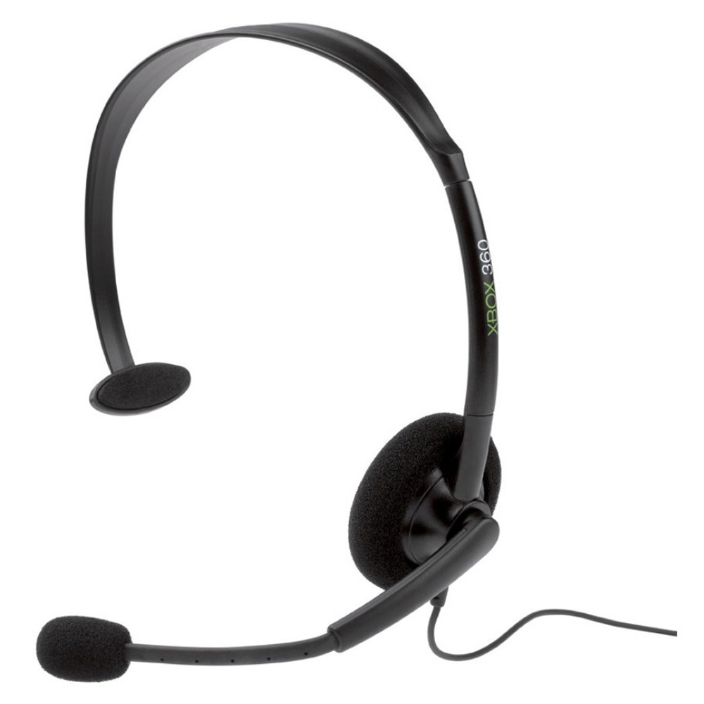 Xbox 360 Headset Wired - Zwart