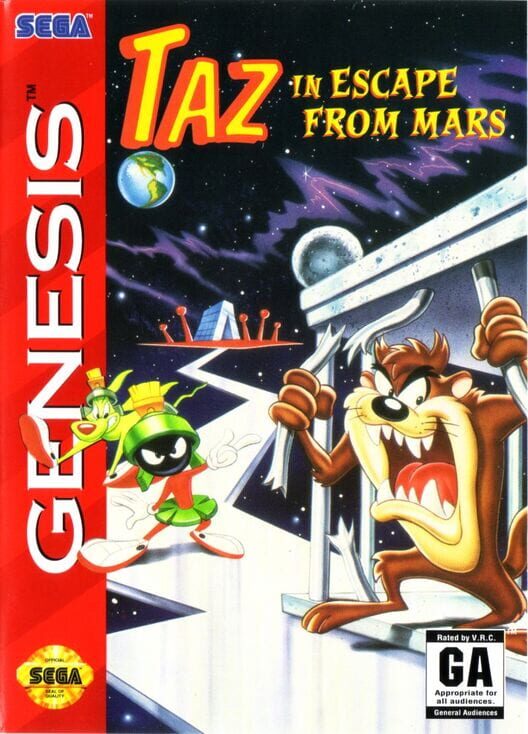 Taz in Escape From Mars
