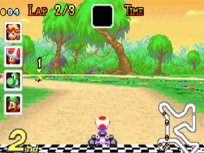 Mario Kart Super Circuit - Gameboy