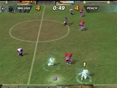 Gamecube Screenshot Mario Smash Football