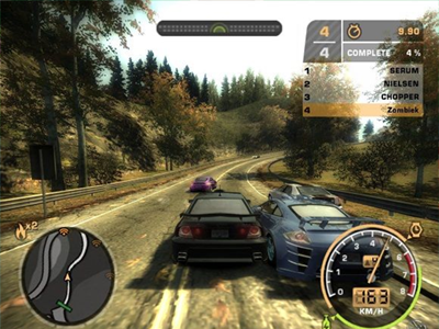 Gamecube Screenshot Need for Speed Most Wanted