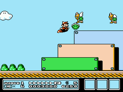 Nintendo NES Screenshot Super Mario Bros 3