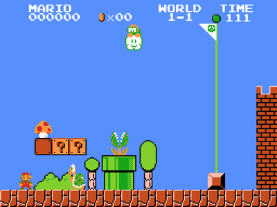 Nintendo NES Screenshot Super Mario Bros / Duckhunt