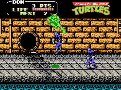 Teenage Mutant Ninja Turtles - Nintendo NES