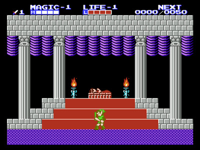 The Legend of Zelda II The Adventure of Link - Nintendo NES