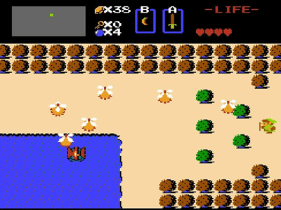 Nintendo NES Screenshot The Legend of Zelda